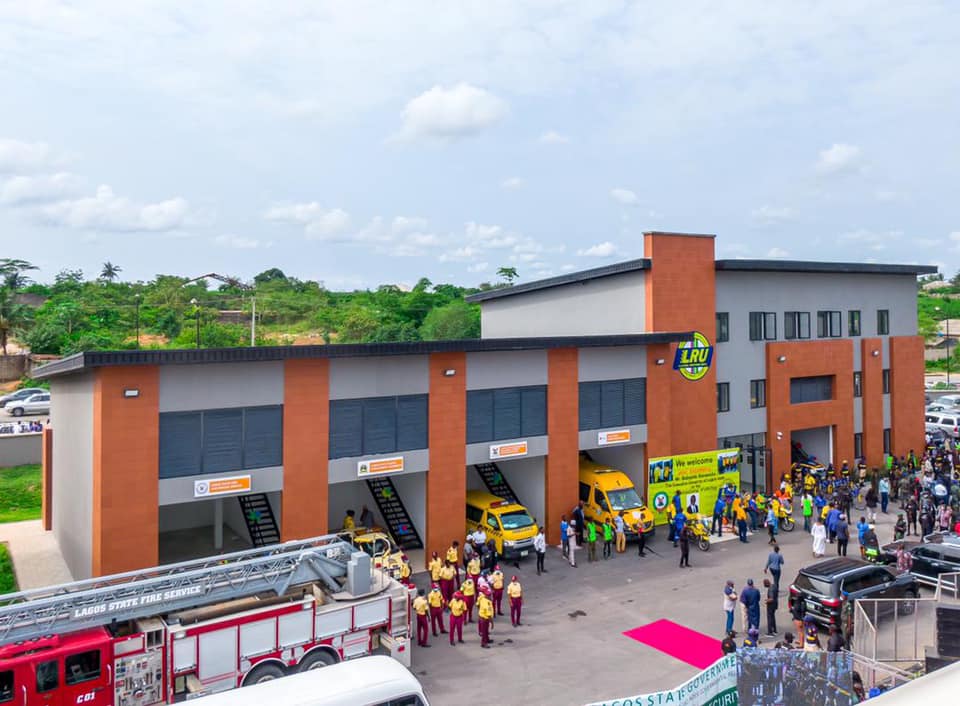 SANWO-OLU UNVEILS EMERGENCY, SECURITY REGIONAL CENTRE IN EPE