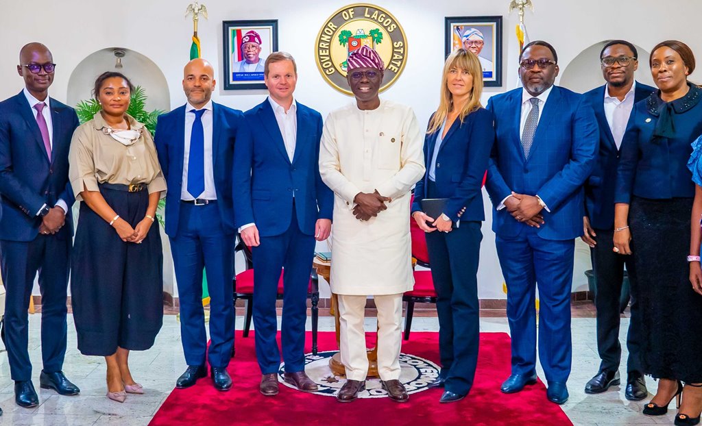 MATTHIAS TAUBER, REGIONAL CHAIR OF BOSTON CONSULTING GROUP (EMESA) PAYS COURTESY CALL ON GOVERNOR SANWO-OLU