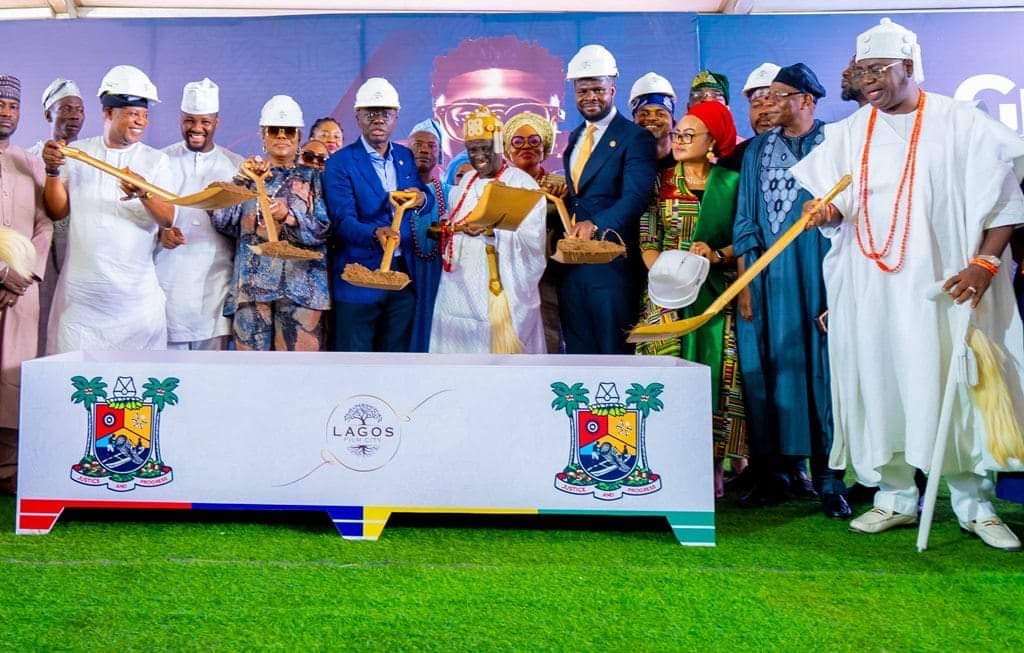 SANWO-OLU KICKS OFF CONSTRUCTION OF $100 MILLION LAGOS FILM CITY PROJECT