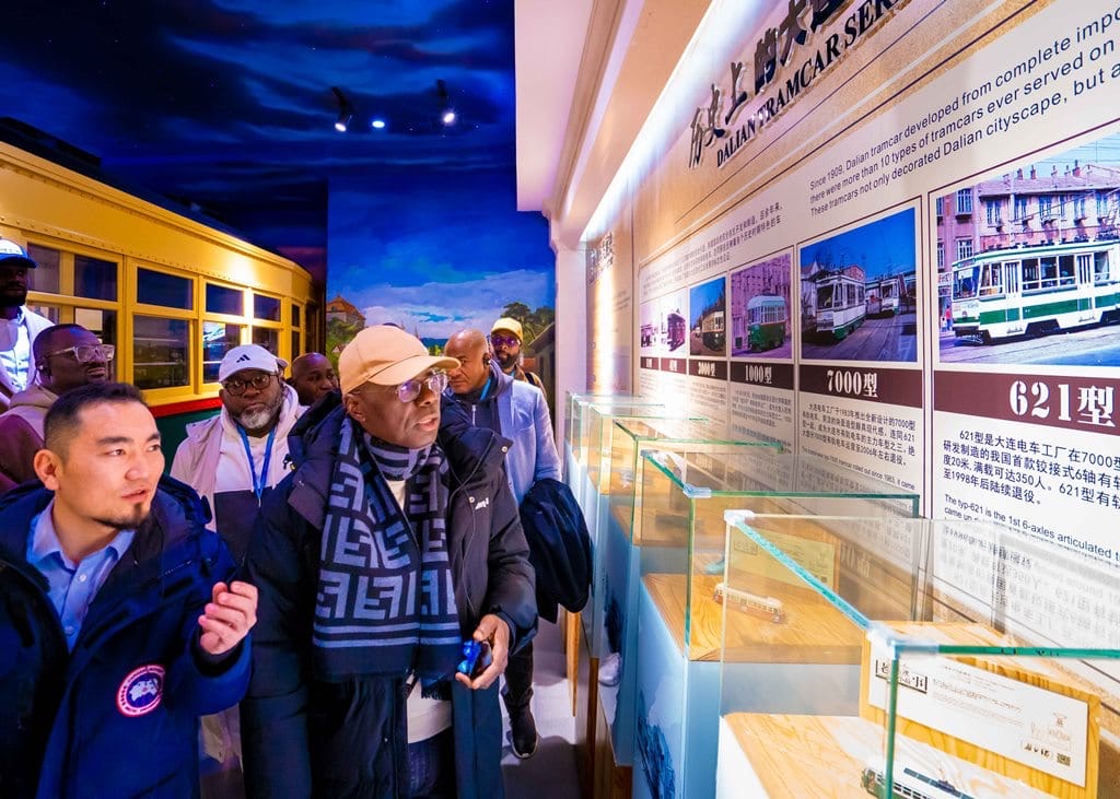 SANWO-OLU VISITS DALIAN URBAN PLANNING EXHIBITION CENTRE