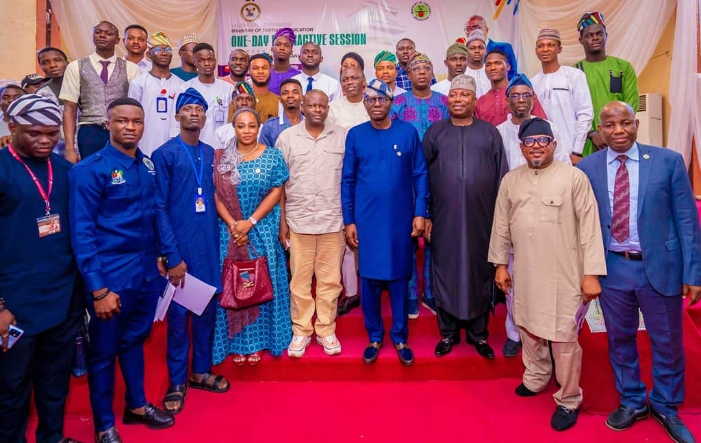 SANWO-OLU MEETS STUDENT LEADERS, INCREASES BURSARY, SCHOLARSHIP FOR INDIGENES, PHYSICALLY CHALLENGED STUDENTS