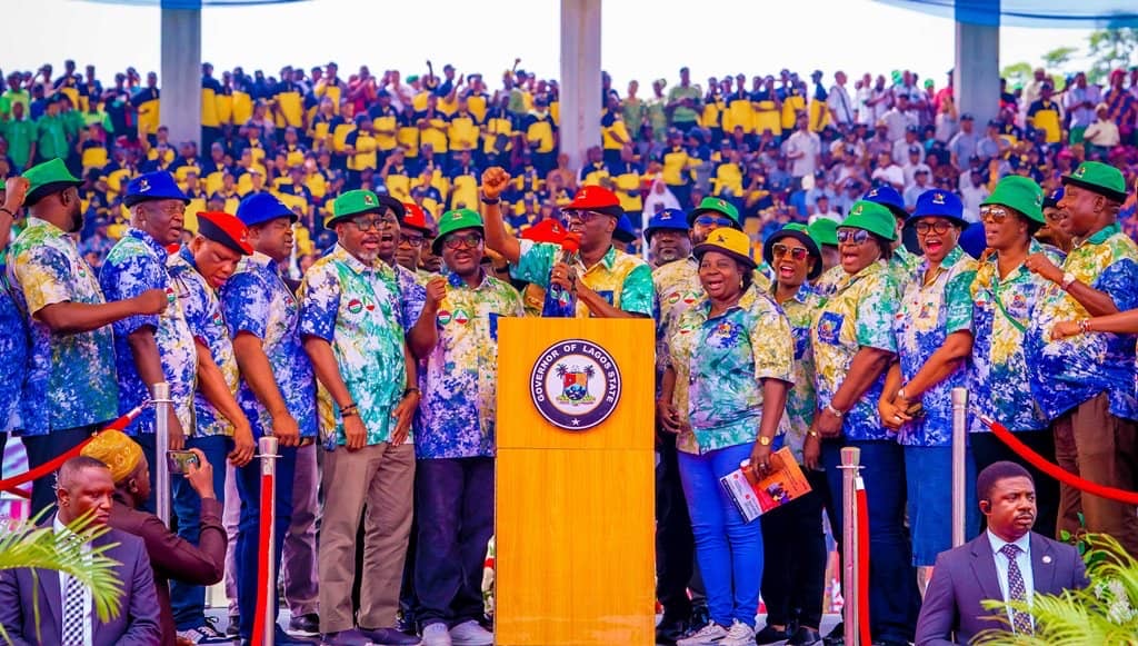WORKERS’ DAY: SANWO-OLU PROMISES TO PAY NEW MINIMUM WAGE