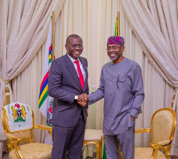 Sanwo-Olu wishes Birthday Mate Gbajabiamila a Happy Birthday